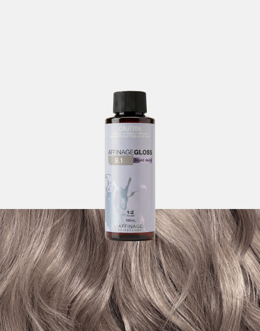 Gloss 9.1 - Very Light Ash Blonde