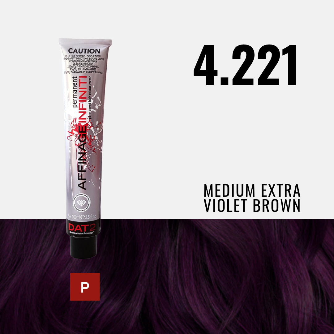 AF. Pro Infiniti 4.221 - Medium Extra Violet Brown