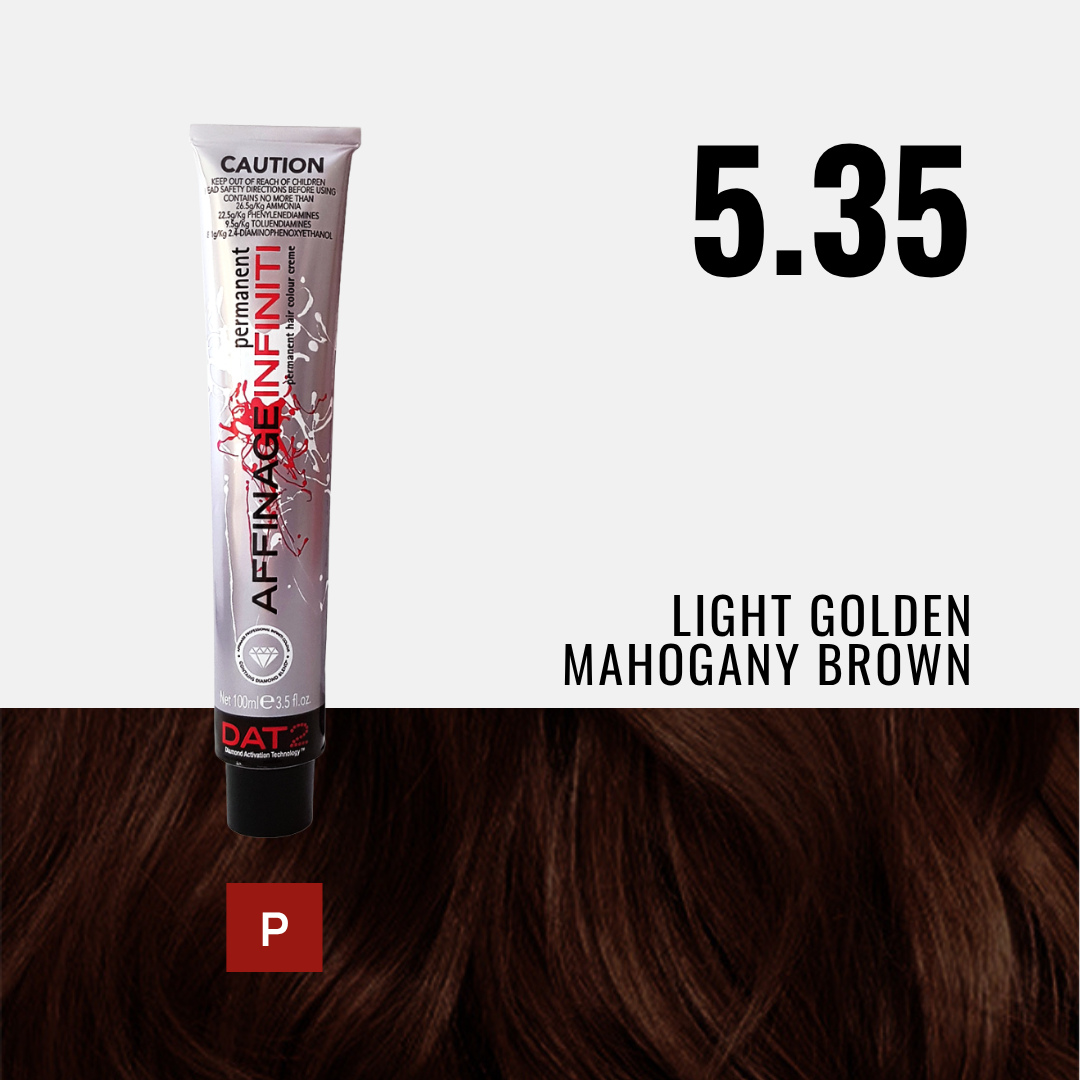 AF. Pro Infiniti 5.35 - Light Golden Mahogany Brown