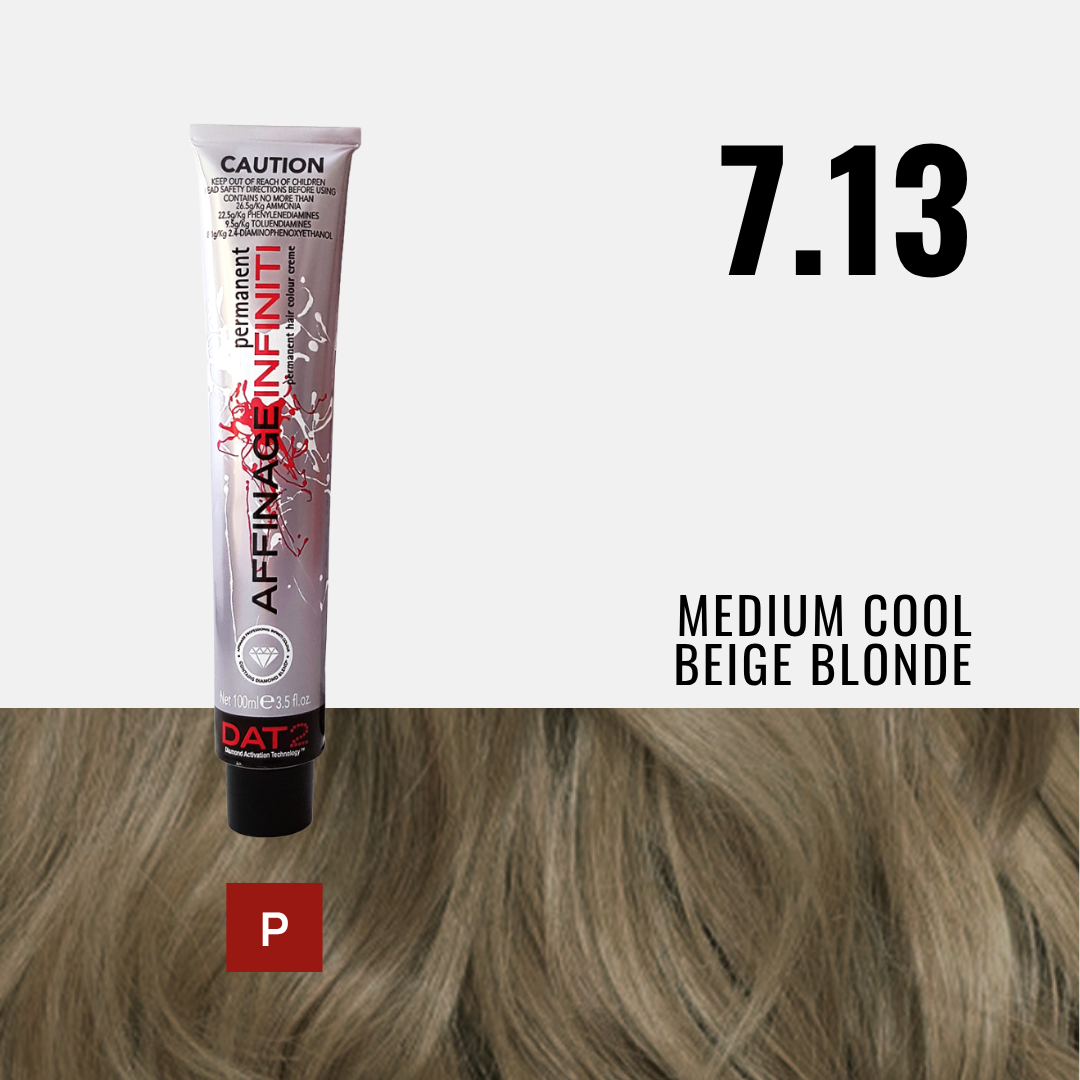 AF. Pro Infiniti 7.13 - Medium Cool Beige Blonde