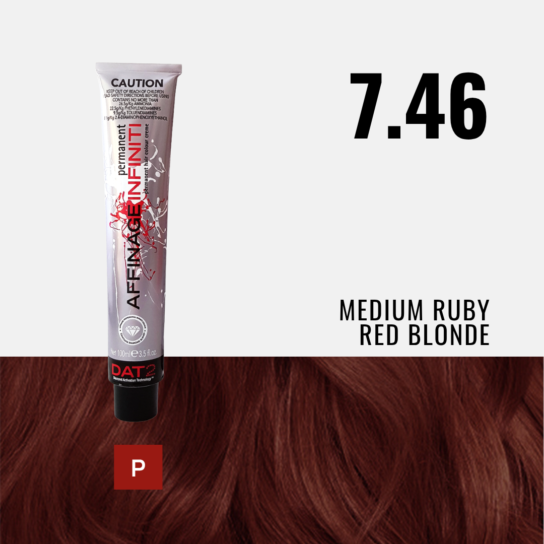 AF. Pro Infiniti 7.46 - Medium Ruby Red Blonde