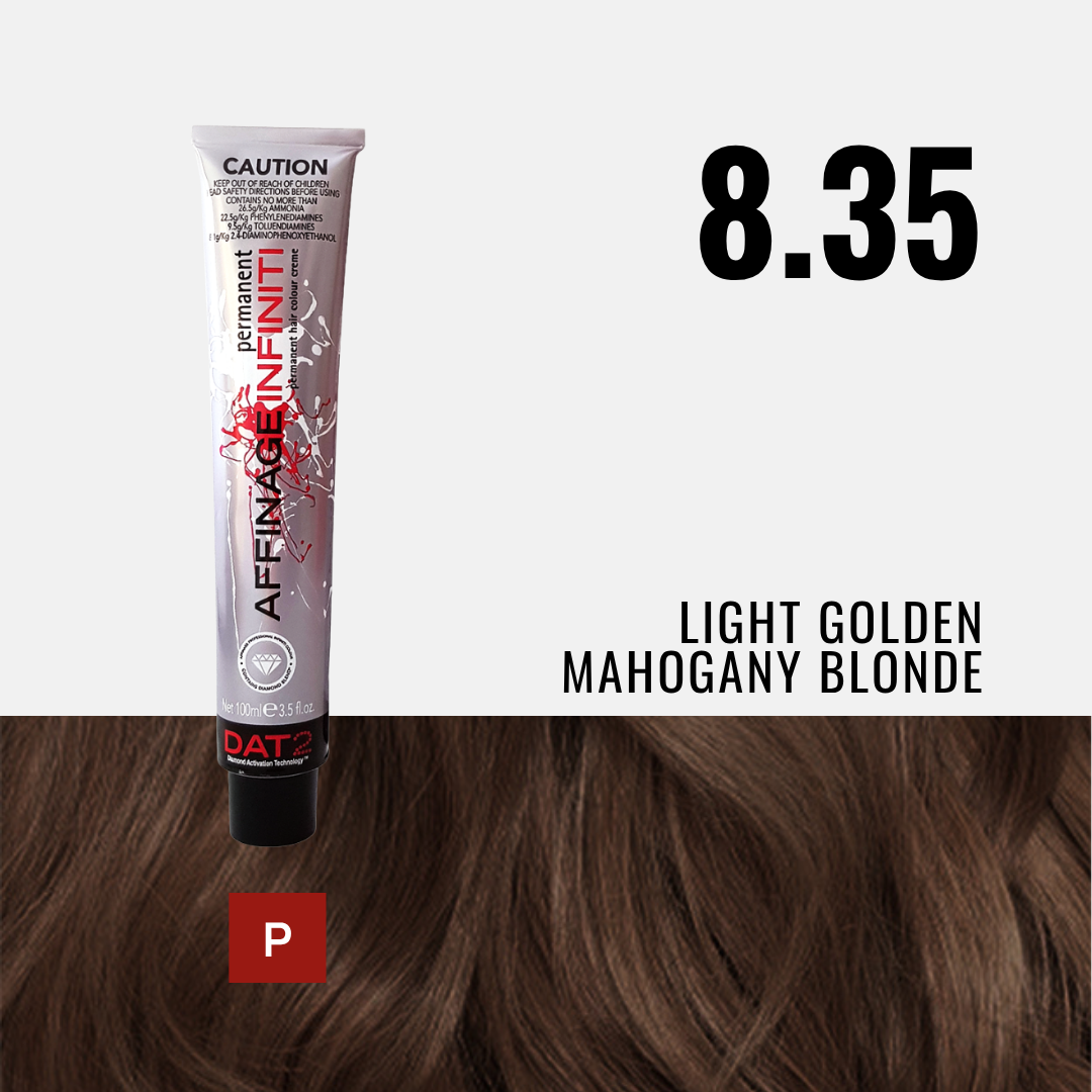 AF. Pro Infiniti 8.35 - Light Golden Mahogany Blonde