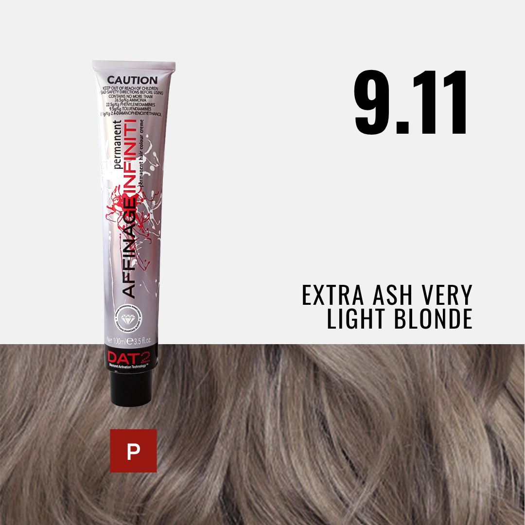 AF. Pro Infiniti 9.11 Extra Ash Very Light Blonde 100ml
