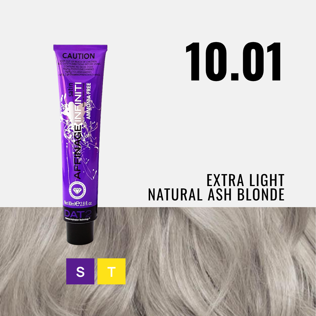 AF. Pro Satin 10.01 - Extra Light Natural Ash Blonde 80ml