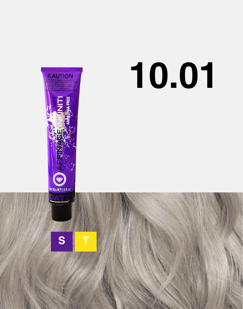 Satin 10.01 - Extra Light Natural Ash Blonde