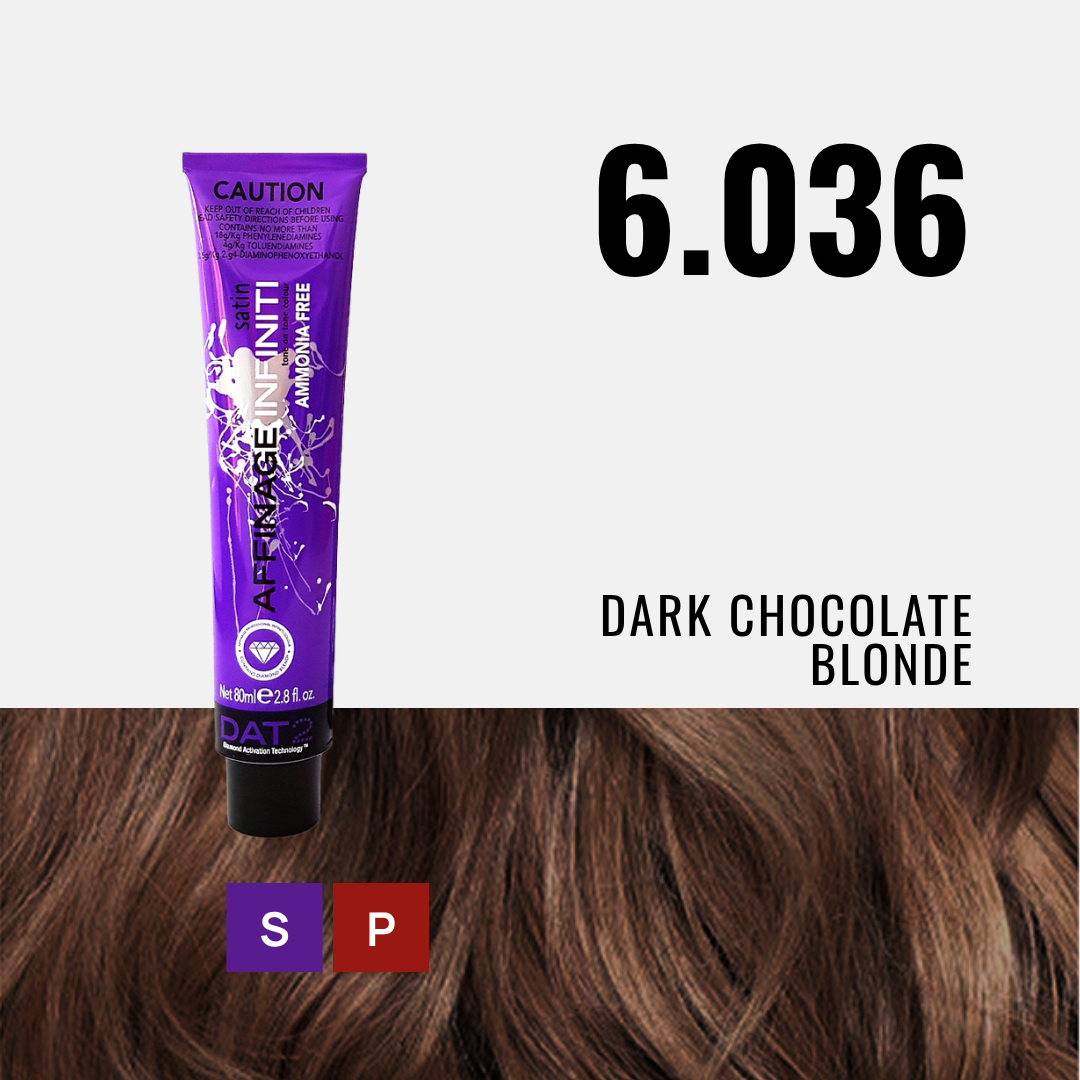 AF. Pro Satin 6.036 - Dark Chocolate Blonde 80ml