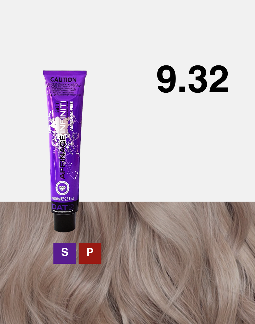 Satin 9.32 - Very Light Warm Beige Blonde