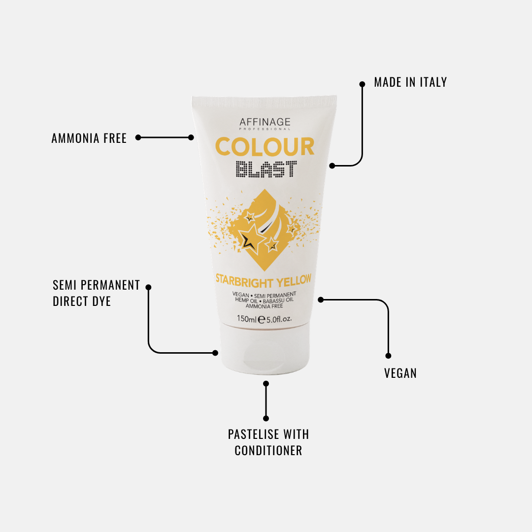 AF. Pro Colour Blast Starbright Yellow 150ml