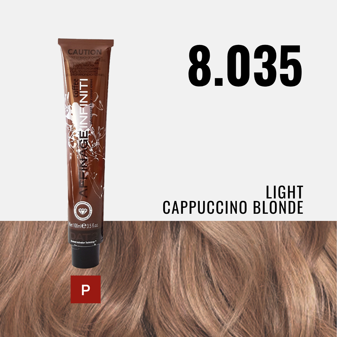 AF. Pro Infiniti 8.035 - Light Cappuccino Blonde