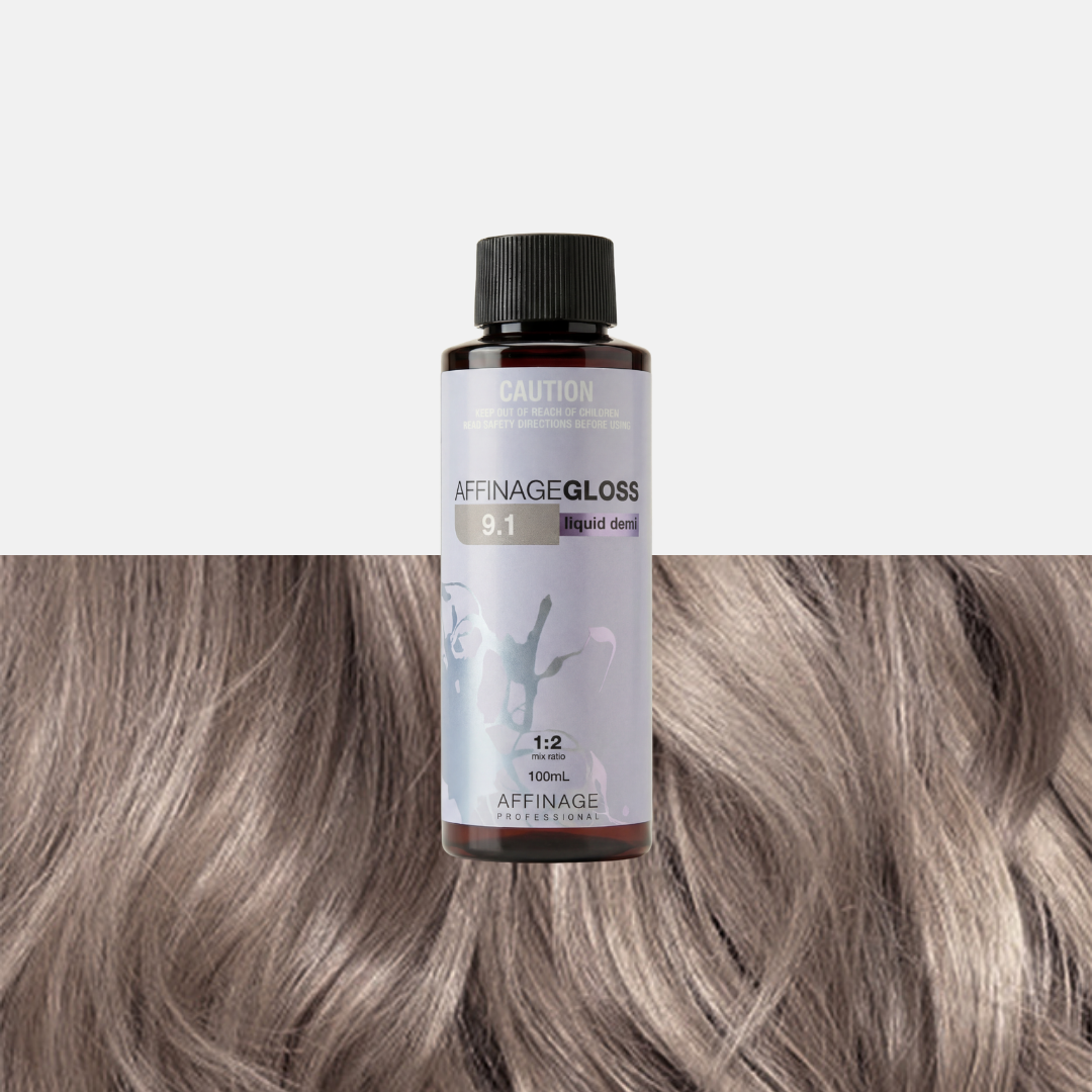 AF. Pro Gloss 9.1 - Very Light Ash Blonde 100ml