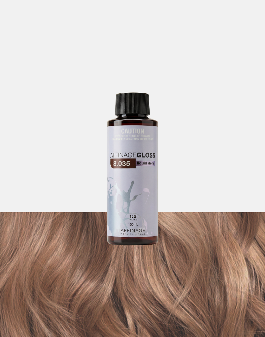 Gloss 8.035 - Light Cappuccino Blonde