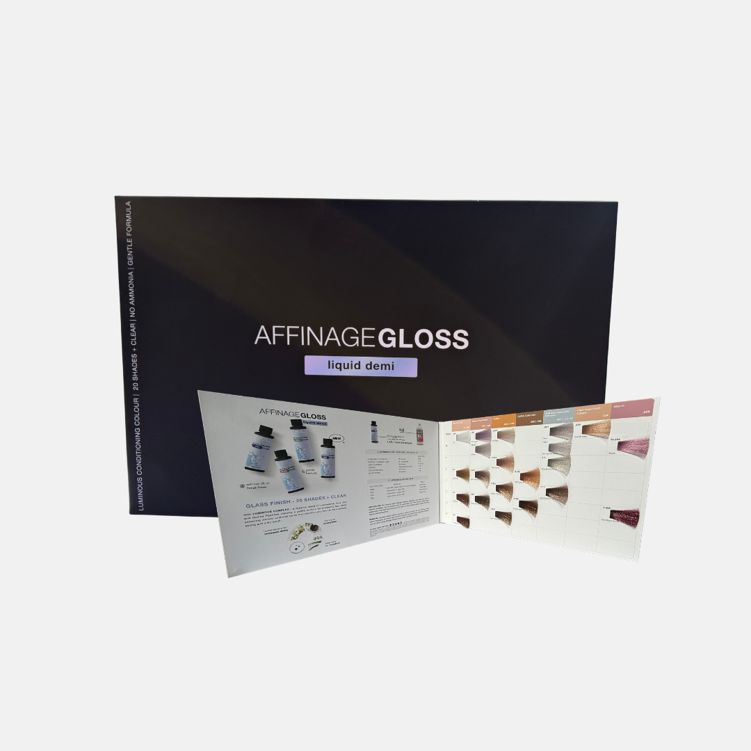 AF. Pro Gloss Shade Chart
