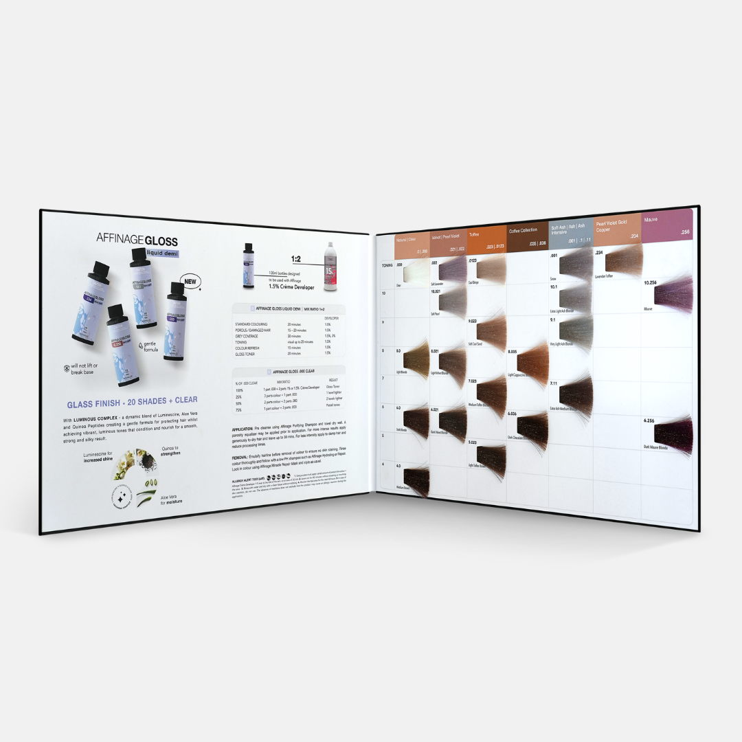 Gloss Colour Chart