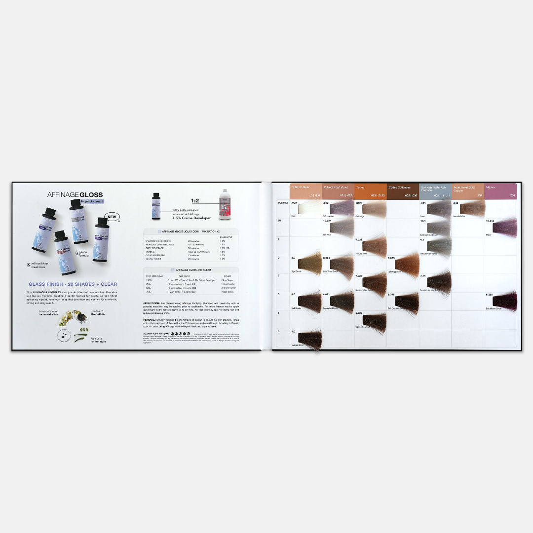 Gloss Colour Chart