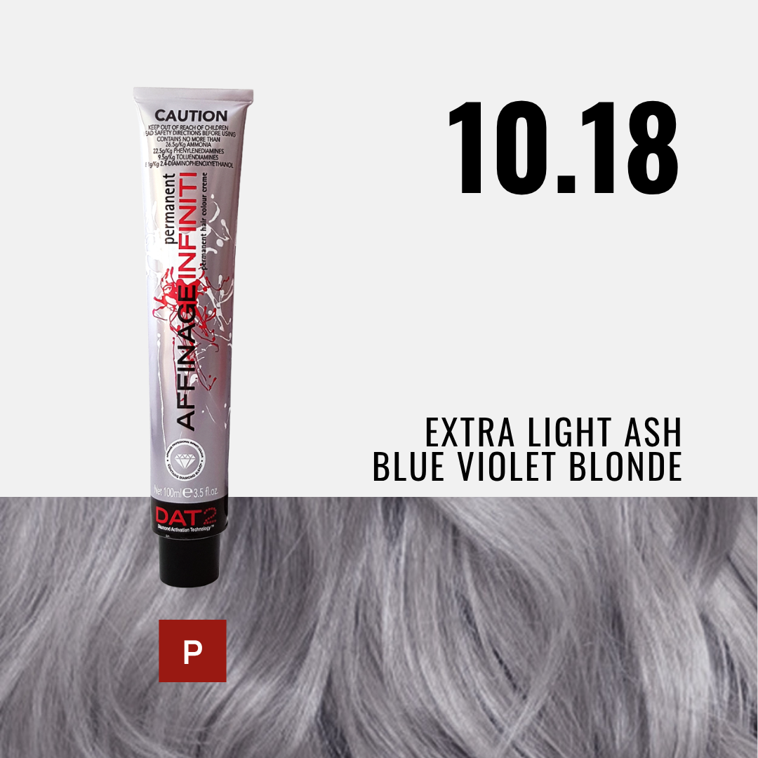 AF. Pro Infiniti 10.18 - Extra Light Ash Blue Violet Blonde