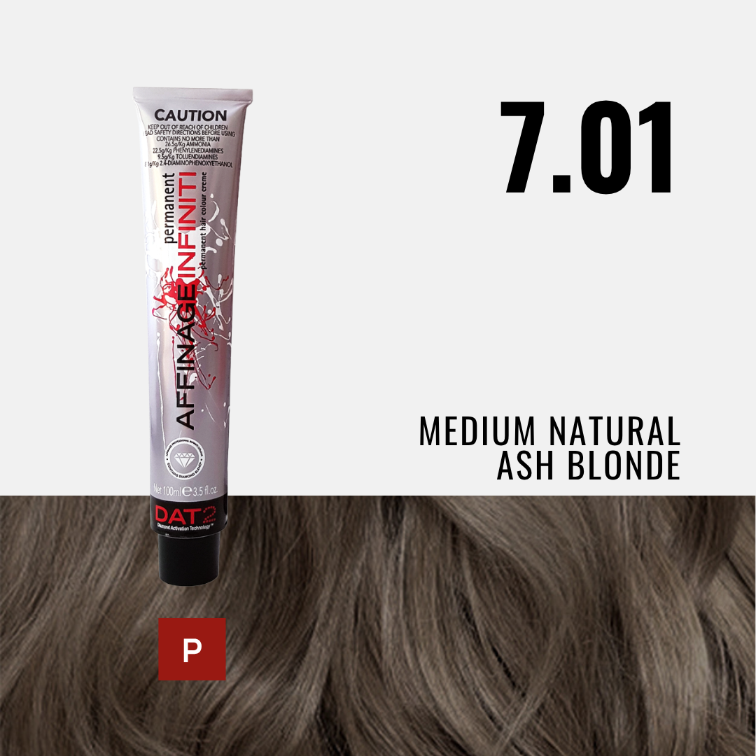 AF. Pro Infiniti 7.01 - Medium Natural Ash Blonde