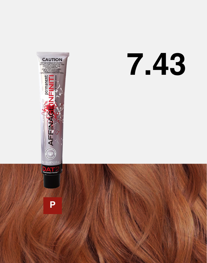 Infiniti 7.43 - Medium Copper Golden Blonde