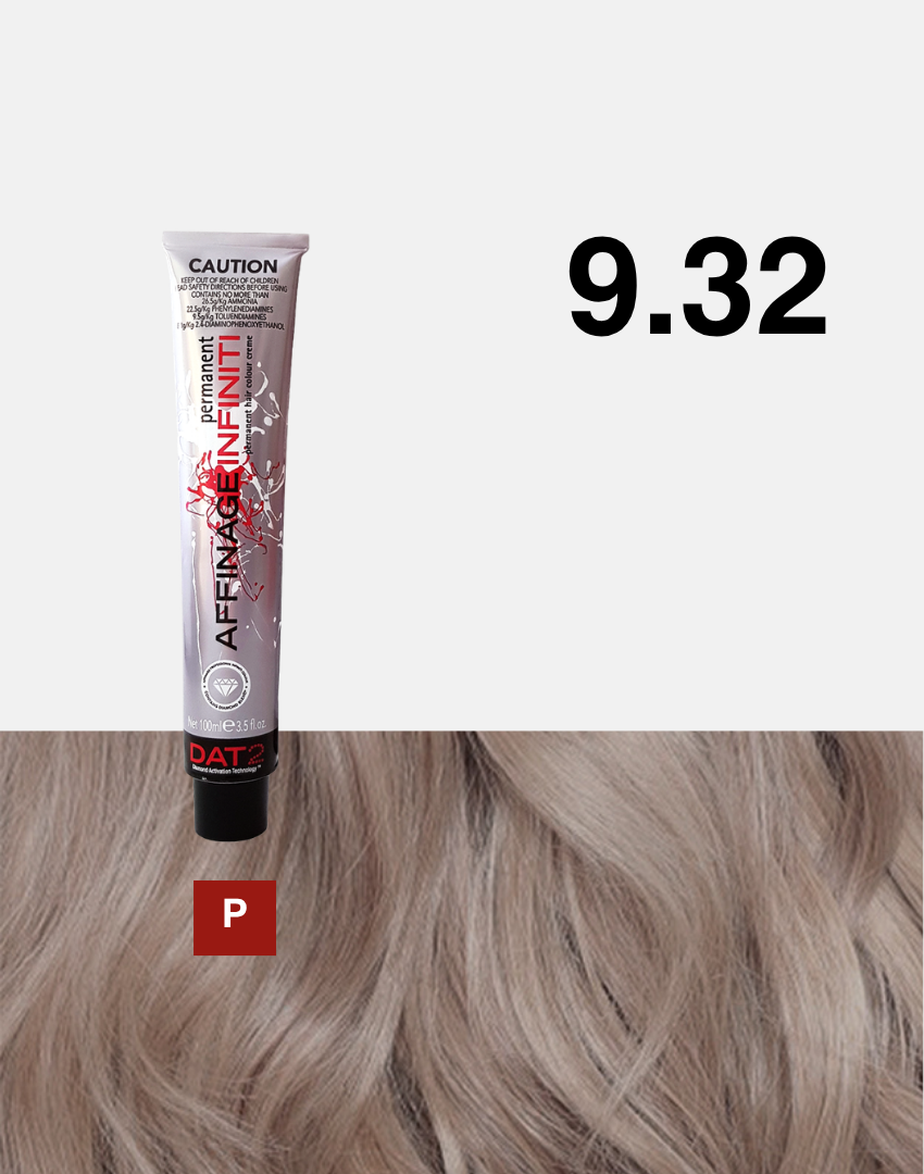 Infiniti Permanent 9.32 - Very Light Warm Beige Blonde
