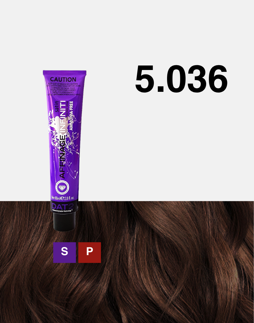 Satin 5.036 - Light Coffee Brown
