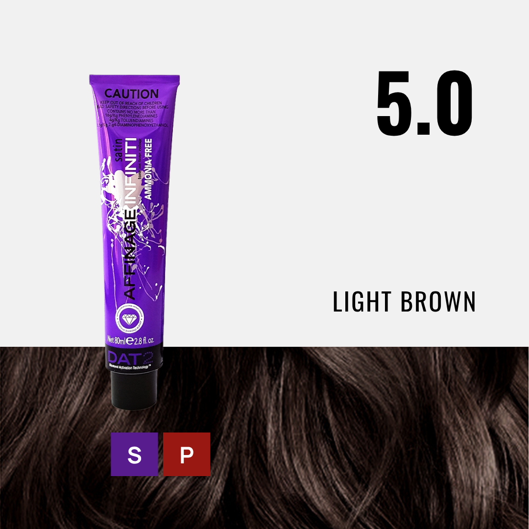 AF. Pro Satin 5.0 - Light Brown 80ml