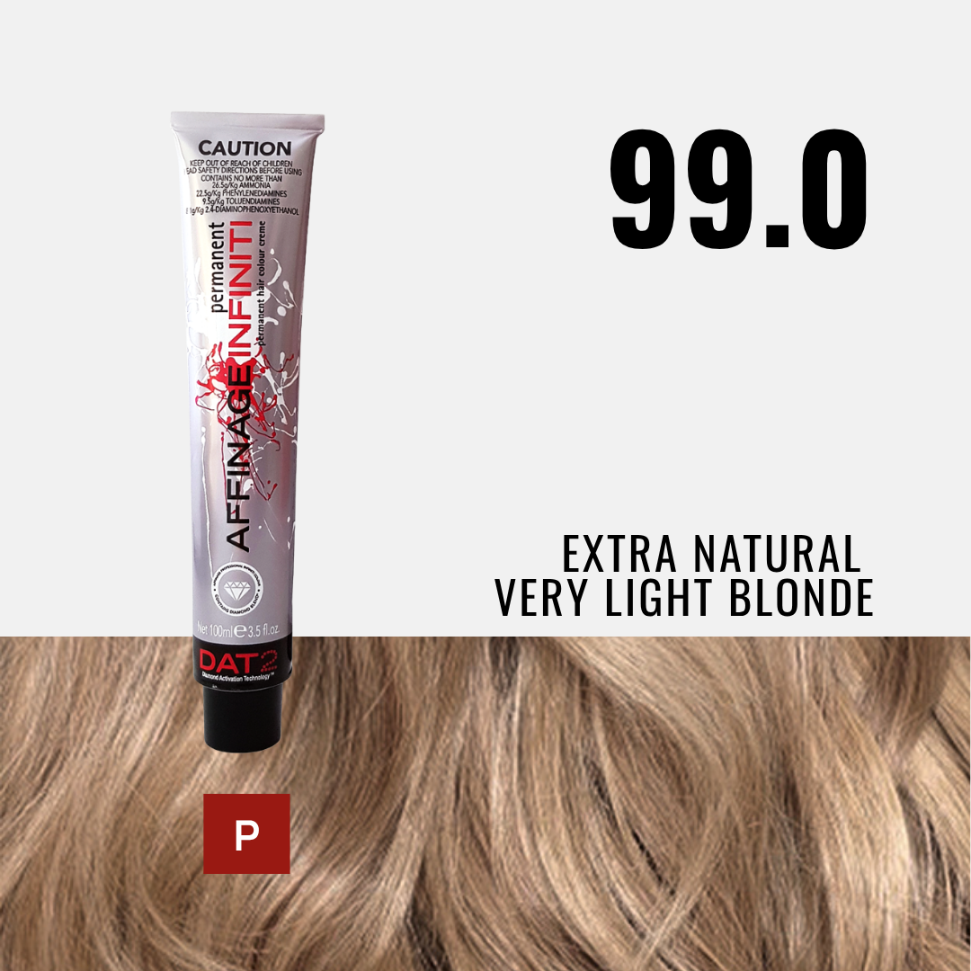 AF. Pro Infiniti Permanent 99.0 - Extra Natural Very Light Blonde 100ml