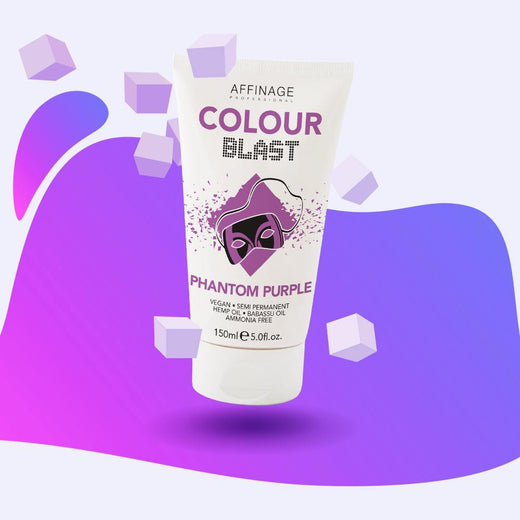 Phantom Purple Semi Permanent Hair Colour - Affinage Professional 