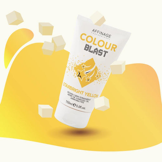 Starbright Yellow Semi Permanent Hair Colour - Affinage Professional 